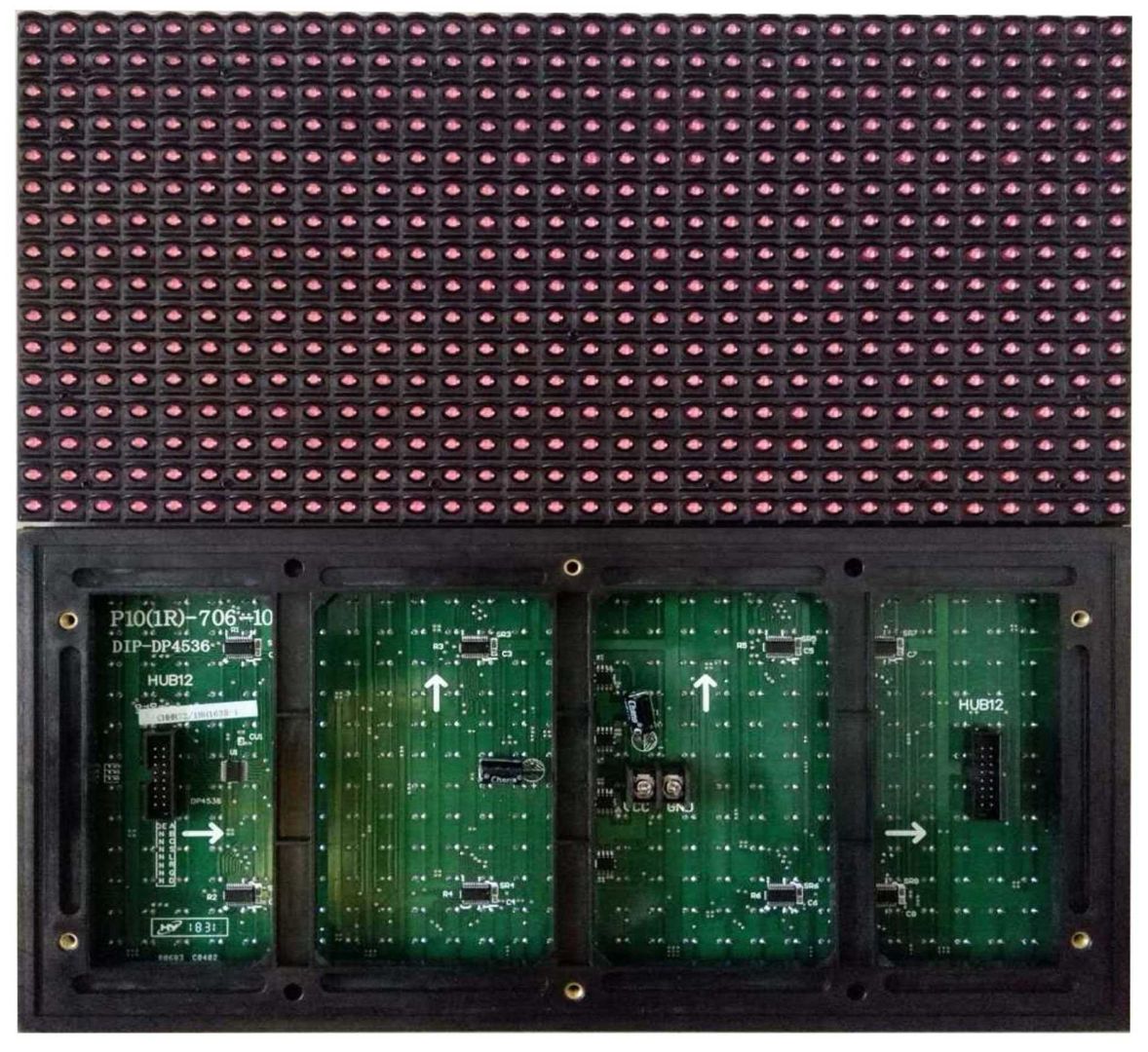 福建彩虹户外P10单红直插