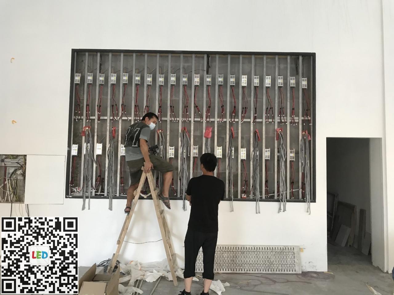 售楼部室内P3全彩屏案例