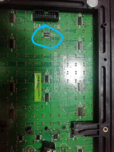 P10(1R)-V901C-V2.0单元板芯片型号问题