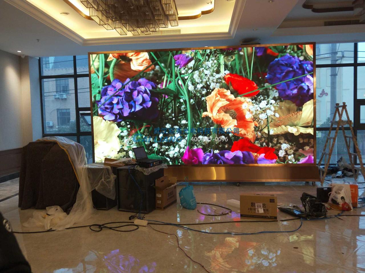 酒店P3可移动式LED显示屏