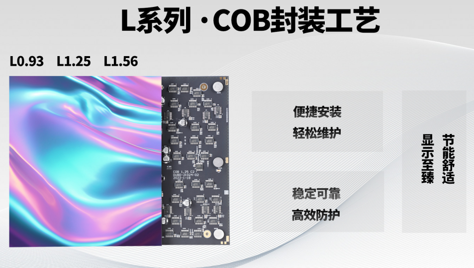 海佳彩亮L系列，COB封装魅力无限
